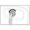 BSSTORE Universal Load Hose for Washer-Dishwasher - Cold Water Inlet