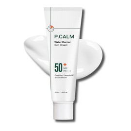 P.CALM P.CALM Water Barrier Moisturizing Sun Cream Matte-Finish No White Cast SPF 50+ PA++++ Vegan Calming Moisture Daily Sunscreen for Dry Oily Sensitive Skin Korean Skincare