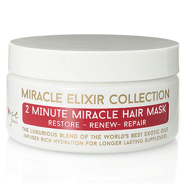 Joyce Giraud Miracle Elixir Collection Pure4 2 Minute Hair & Scalp Mask | Organic Argan, Maracuya, Moringa & Buriti Oils Nourish, Repair and Restore. 8 Oz
