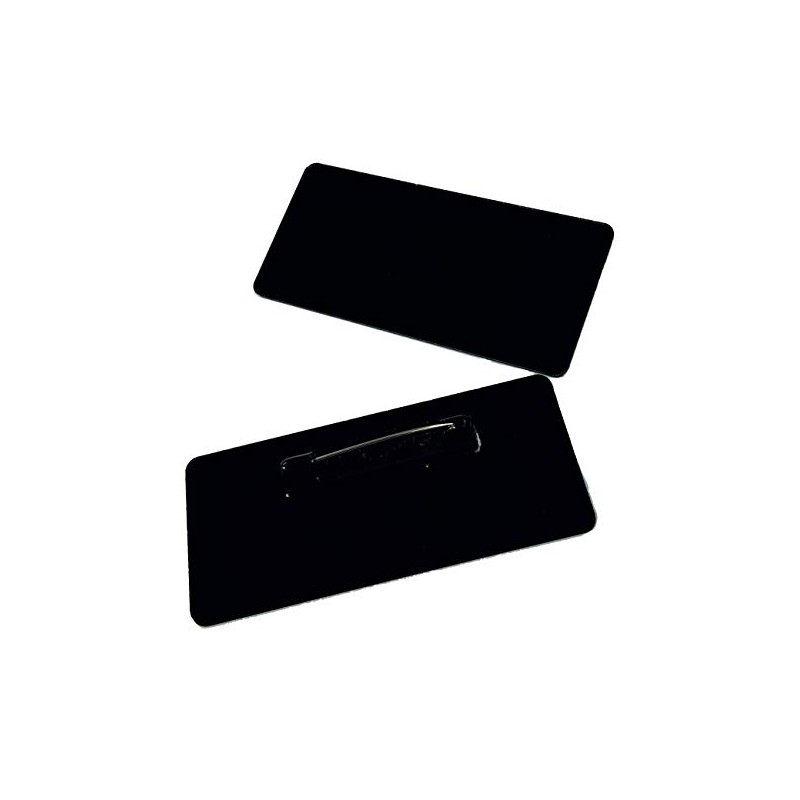 Customcard Ltd Chalkboard Write on Reusable Name Badges with pin