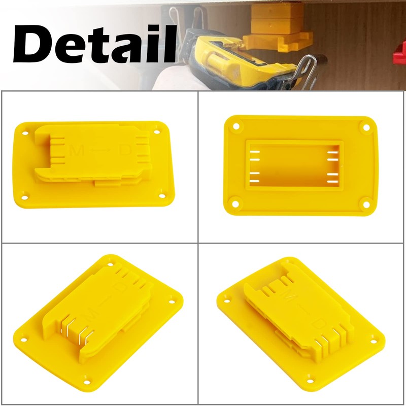10Pcs Tool Mount for Compatible with Dewalt 20V,12V Drill, M18