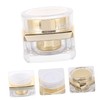 Beavorty 3pcs Leak Cream Organizer Bottle Reusable Container for Face