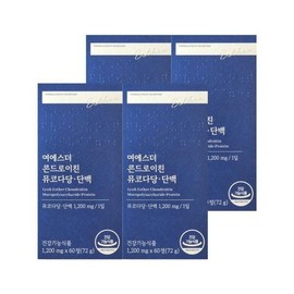 에스더포뮬러 [Half Club] Esther Formula Yeo Esther Chondroitin Mucopolysaccharide Protein 1200mg 60 tablets 4 boxes / [하프클럽]에스더포뮬러 여에스더 콘드로이친 뮤코다당 단백 1200mg 60정 4박스