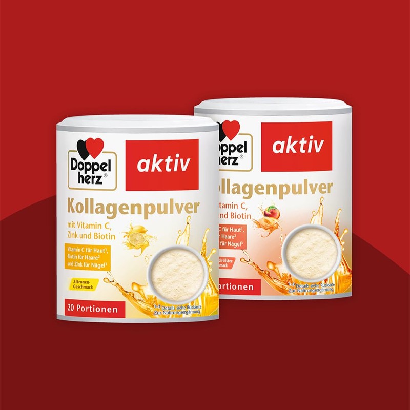 Doppelherz Collagen Powder Lemon