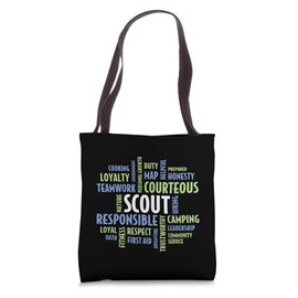 Scouting Quotes for Jamboree Scout Leader and Scout Tote Bag
