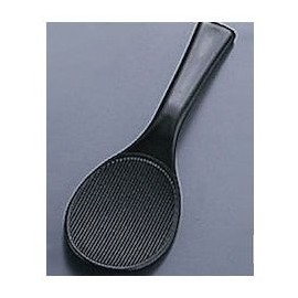 魔法のしゃもじ 満月 ブラック 中 18.5cm