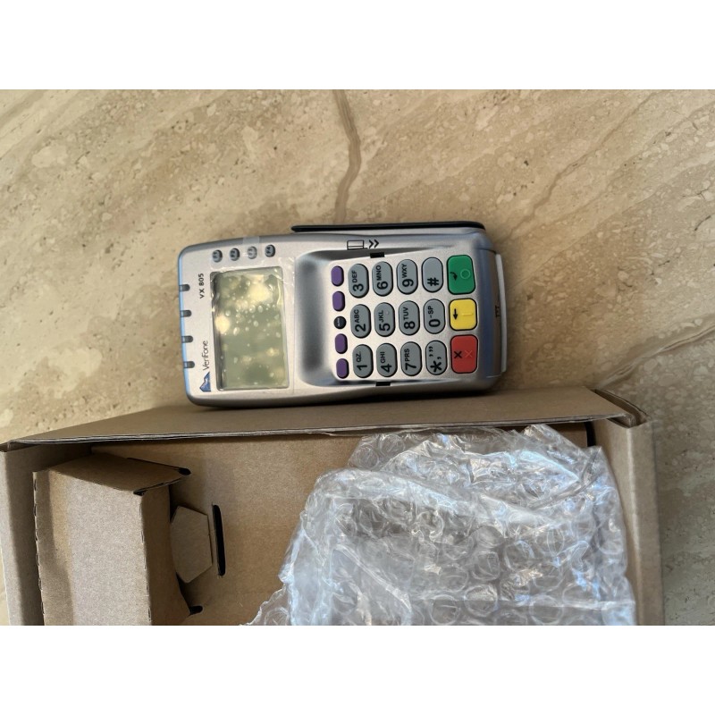 Verifone VX-805 Pin Pad Card Reader 160mb Keypad