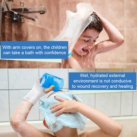 DIFLAX Cast Protector Waterproof Arm Long Waterproof Arm Protector Plaster Casts for Children Water Protection Cast Protector Shower Plaster Protector Reusable Arm