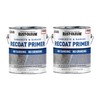 Rust-Oleum 338806-2PK Concrete & Garage Floor Recoat Primer, Gallon, Gray,