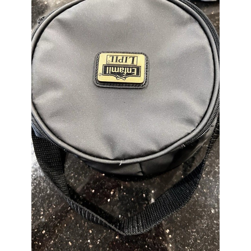Enfamil Baby Reusable Cooler Bag Zipper Black 6” Tall No