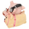 Pig Statue Mini Funny Casual Musical Resin Pig Art Figurine