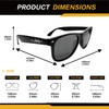 BachpartyGifts Groom and Bride Sunglasses for Men Women,His and Hers