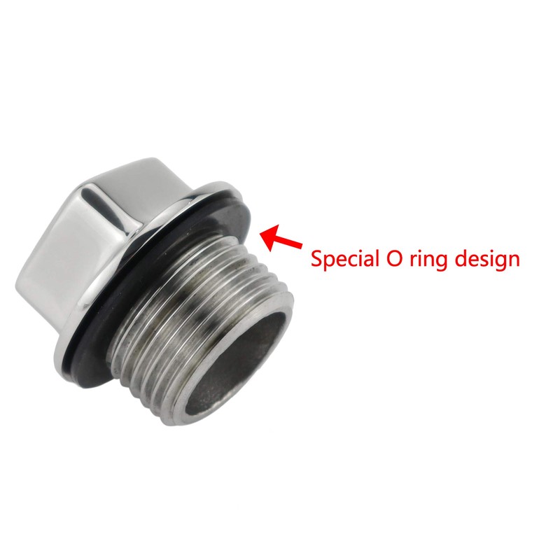 NRC&XRC Stainless Steel 316 Marine Grade Boat FIT 1-1/4IN Hole