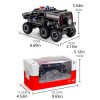 Unbranded 1:32 LIght Sound Moveable Alloy Police Lengthen Car Model