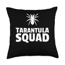 Tarantula Spider Squad Throw Pillow