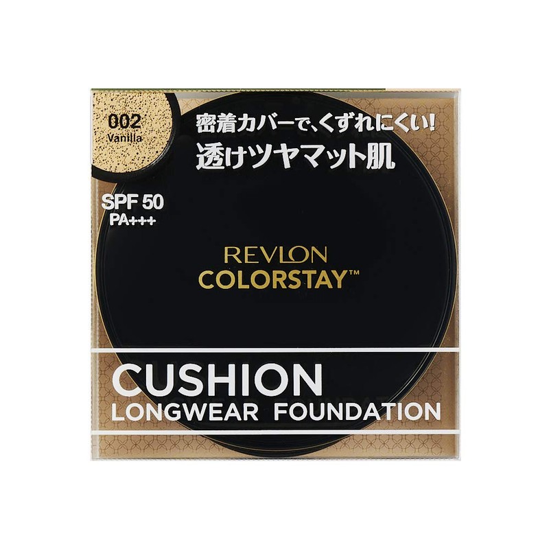 Lebron Colorstay Cushion Longwear Foundation 002 Vanilla (Color Image: Natural