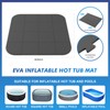 AFFLUENT 85IN 1/4" 6MM Thickness Inflatable Hot Tub Mat for