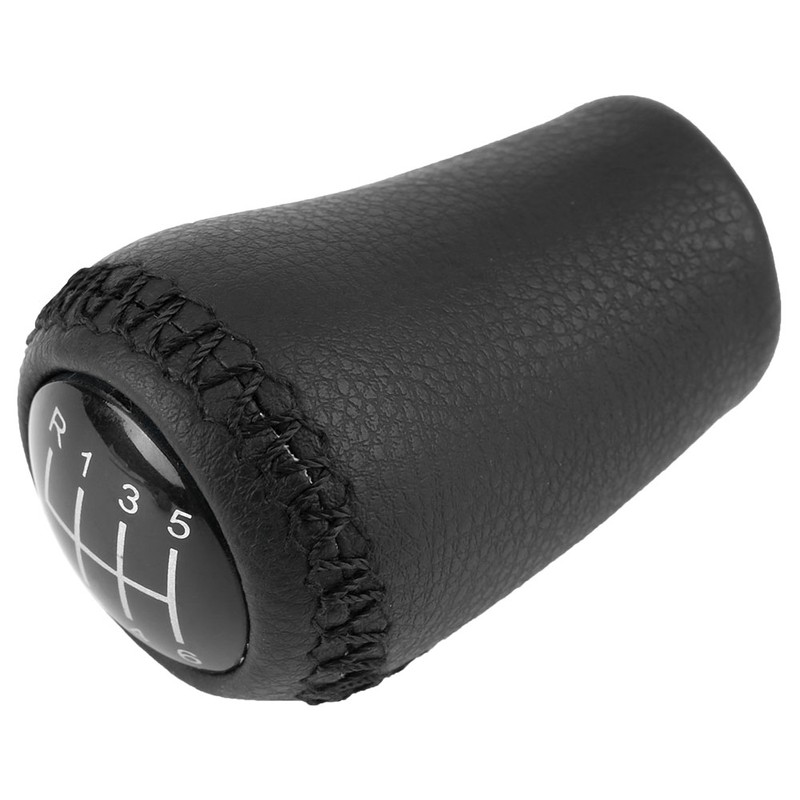 Leather Gear Stick Shift Knob Cover for Mazda 3 BK