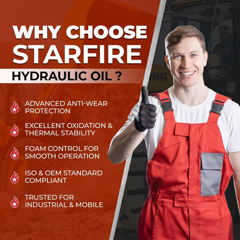 STARFIRE AW32 Hydraulic Oil – 5 Gallon Pail – Premium