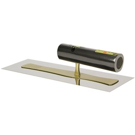 Gold Long Stainless Steel Square Trowel, Plate Thickness: 0.02 inches (0.4 mm), 10.6