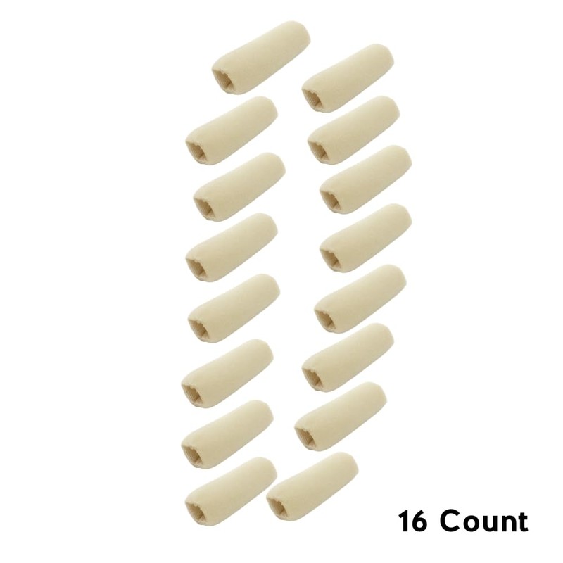 Dr. Jill's Tubefoam, 3 Inch Pieces, 16 Count, Size Large