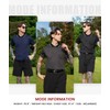 GEEK LIGHTING 3 Pack Mens Polo Shirts Short Sleeve Athletic