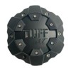 TUFF at Wheels C611901 CB3C C706901 Matte Black Chrome Logo