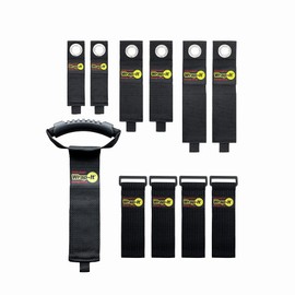 Wrap-It Storage Garage Organization Value Pack - Assorted Storage Straps for Cord and Hose Storage