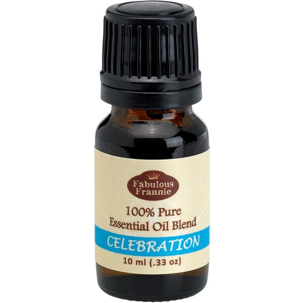 Celebration Essential Oil Blend 100% Pure, Undiluted Essential Oil Blend Therapeutic Grade - 10 ml A Perfect Blend of Lemon, Pine and Lavender Essential Oils.