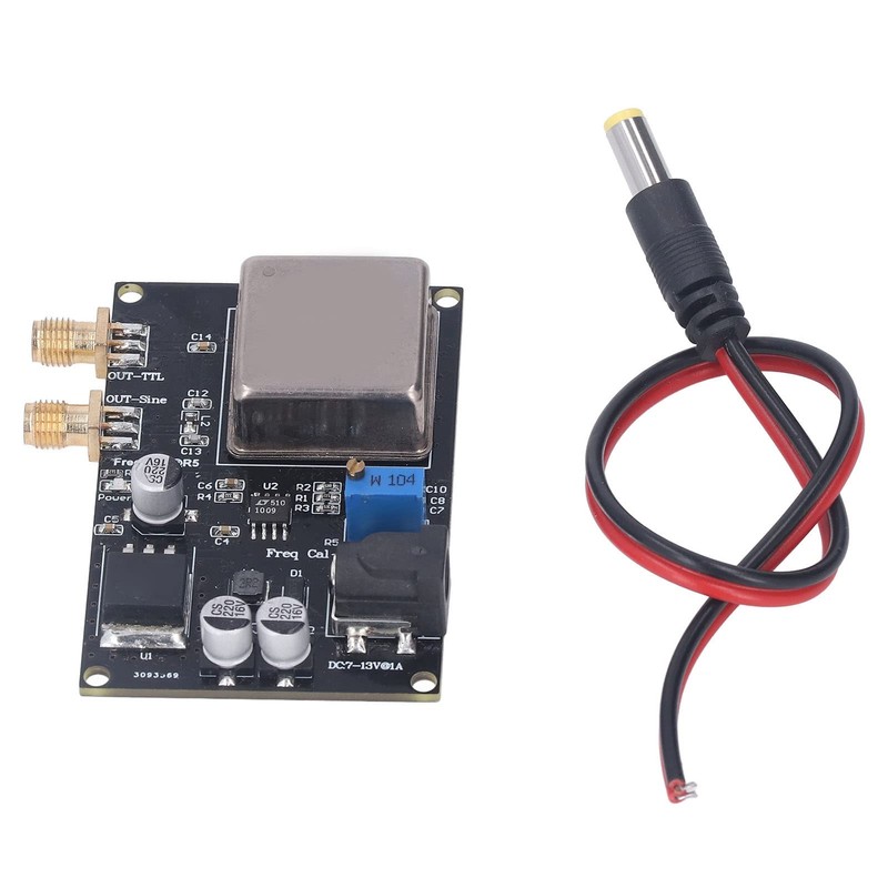 OCXO 10MHz Frequency Standard Reference Module, SMA Female Quartz Oscillator