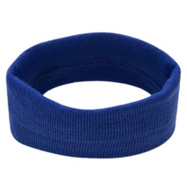 Bandana.com Royal Blue USA Made Stretch Headband - Dozen Packed