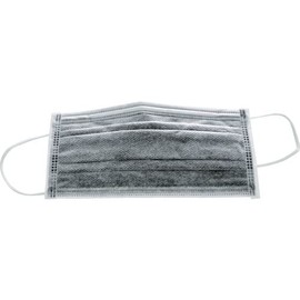 [トラスコ中山] 一般作業用活性炭入マスク（耳掛けタイプ） ４層 フリーサイズ （５０枚入） TEM4C-50
