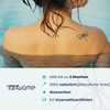 Tattwo.me 2 Week Waterproof Temporary Plant Tattoos - Floral Mandala