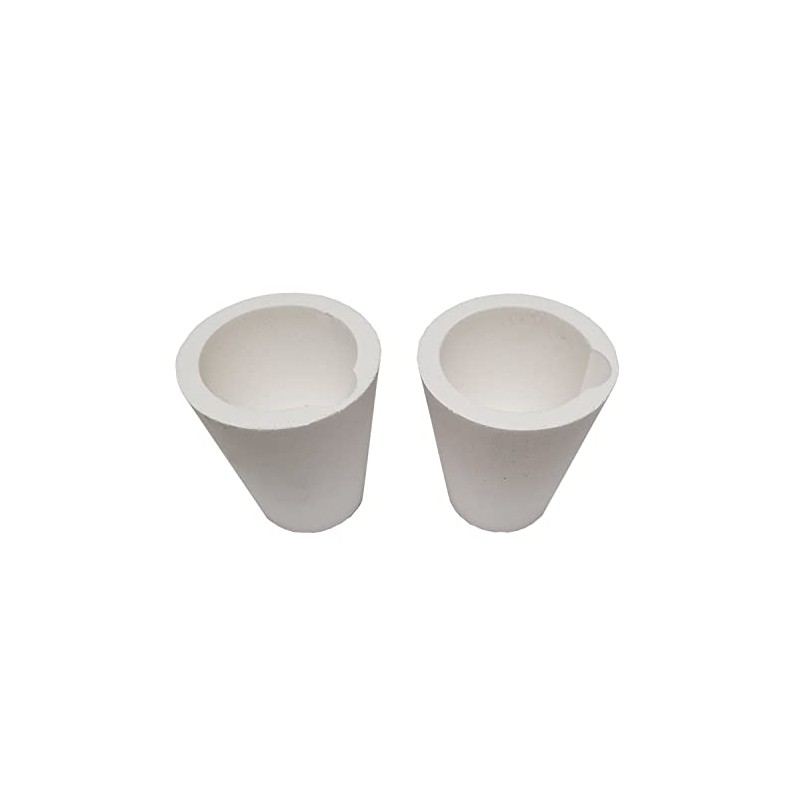 otoolworld Ceramic Melting Crucible Cup Furnace Melting Casting Refining Gold