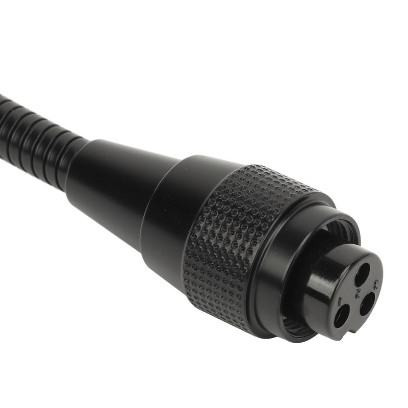 9.8in Professional Gooseneck Microphone Flexible Desktop Gooseneck Condenser Microphone for