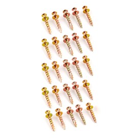 Hangman Double-Headed Bear Claw Hangers – 4-in-1 Hooks for D-Rings, Wire, Sawtooths & Keyholes: BCK-25 , Gold