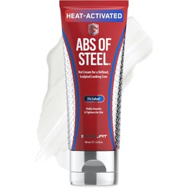 Steelfit- Abs of Steel Loci?n Reafirmante de Piel de M?xima Definici?n Suministro para 15 a 20 D?as Crema Reafirmante