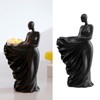 Figures Candle Holder Handmade Literary Female Form Stable Base Realistic