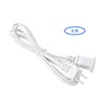 5FT Power Cable 2 Prong, AC Outlet Polarized Extension Cord,