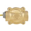3/4 Inch DC 12 V Brass Solenoid Valve Powerless Open