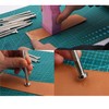 Leather Stamping Tools Kit,Leather Different Shape Saddle Making Stamp Punch