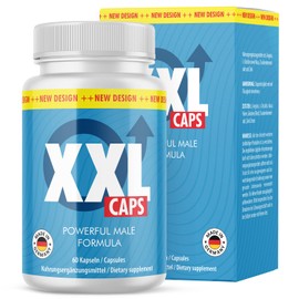 XXL CAPS – For the Active Man – Finally Feel Lust Again – Contents 60 Capsules