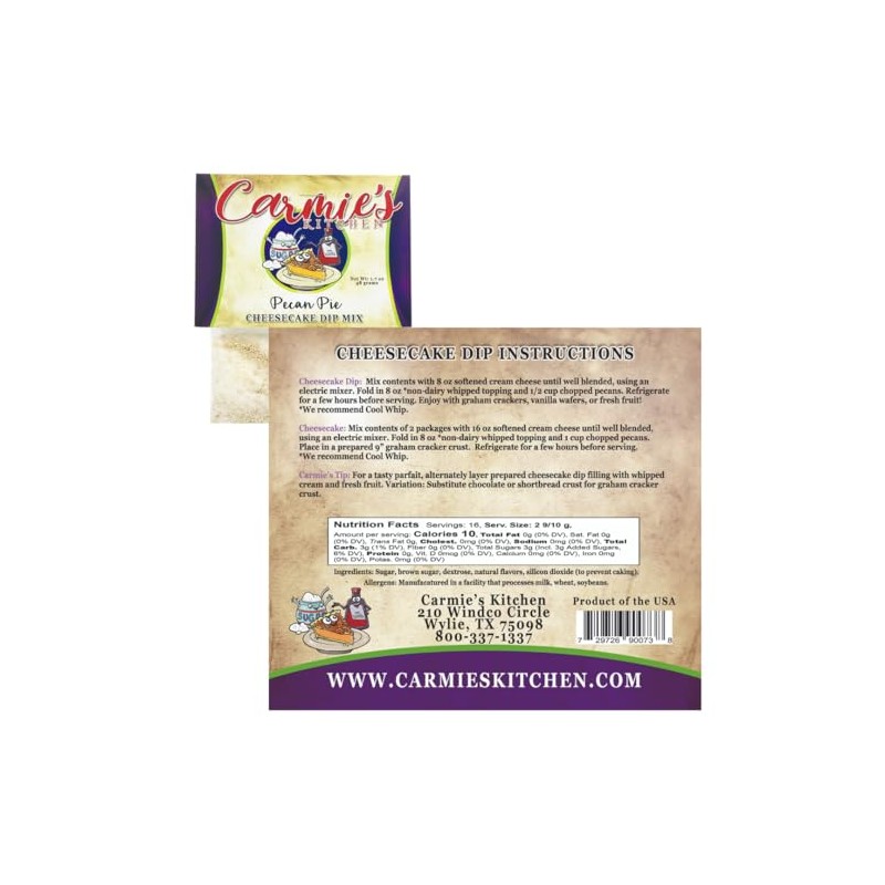 Wild Blueberry Cheesecake Dip Mix