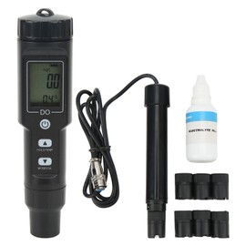 Dissolved Oxygen Meter 2 in 1 Water Temperature Oxygen Measuring Pen Portable Digital Dissolved Oxygen Analyzer