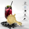 Homestia Hawthorne Strainer with Star Pattern Stainless Steel 4 Prongs
