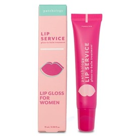 Patchology Lip Service Gloss-to-Balm - Bálsamo labial hidratante con vitamina B3 y aloe para labios secos y agrietados