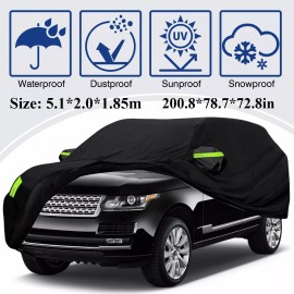 CP-AUTO For Acura MDX SUV Car Cover Outdoor Waterproof Dust Sun All Weather Protection