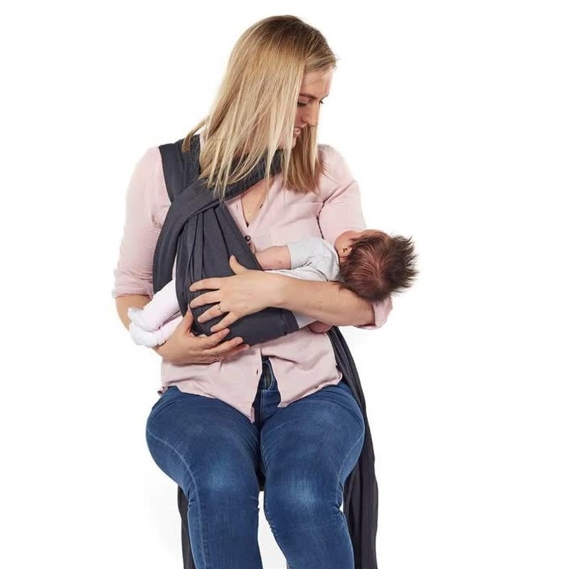Caboo Lite Baby Carrier - Alloy | One Size Multi-Position