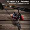 KastKing MeshGuard Camo Fishing Rod Sleeves, Spinning, Blue Camo 4