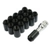 sourcing map 16 Pcs Locking Hex Closed End Lugnut Wheel